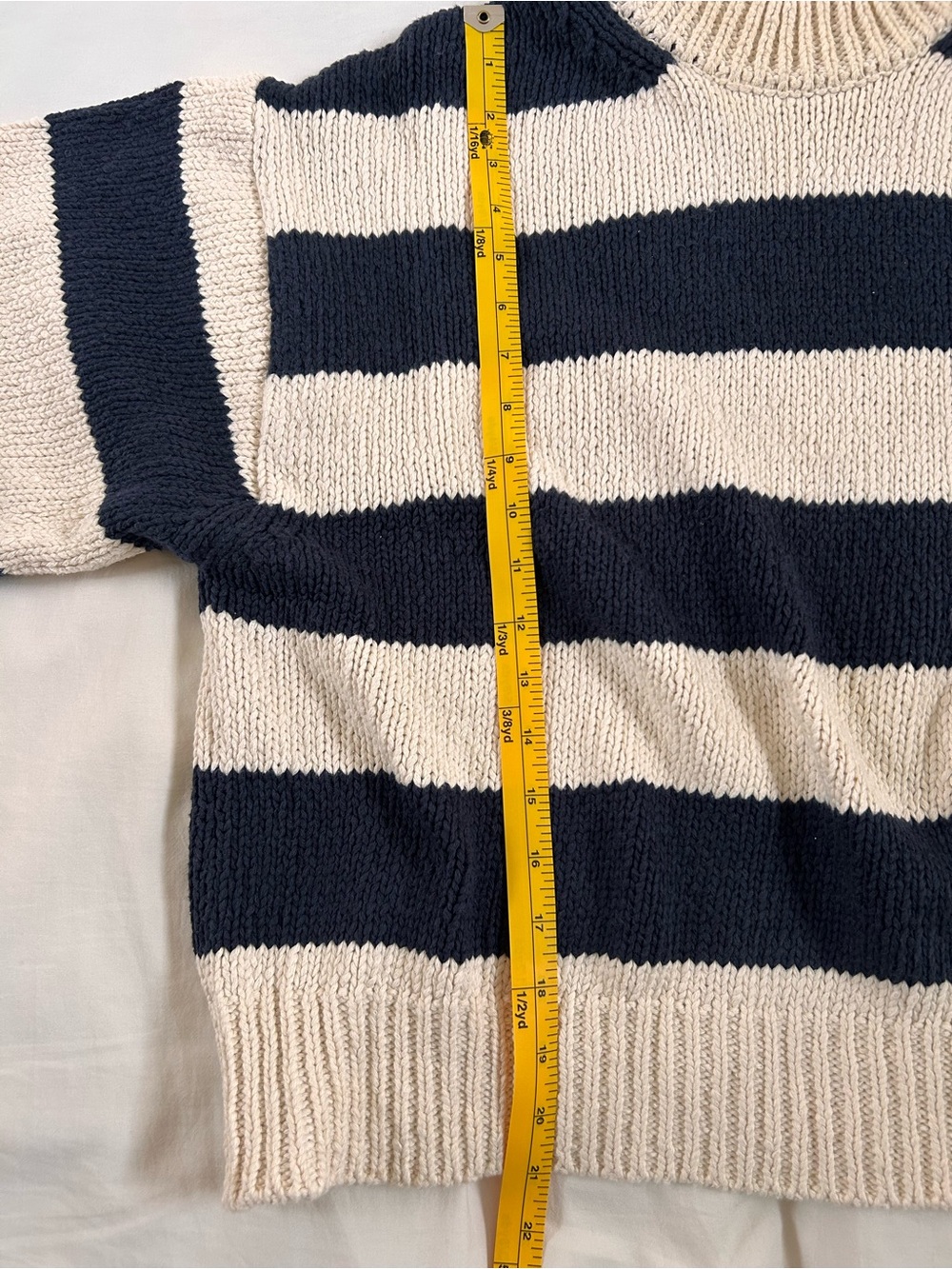 Le Bon Shoppe Rugby Striped Knit Sweater - Picture 6 of 6